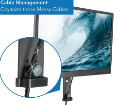 Mount-It! Over Cubicle Monitor Mount Hanger, 16