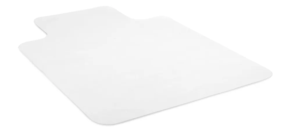 Mount-It! Plastic Desk Chair Mat For Hardwood Floor, 47” x 35.5”, Clear