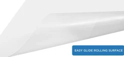 Mount-It! Plastic Desk Chair Mat For Hardwood Floor, 47” x 35.5”, Clear