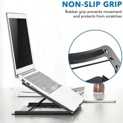 Mount-It! Portable Folding Stand for Laptops Up To 15", MI-7270