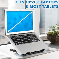 Mount-It! Portable Folding Stand for Laptops Up To 15", MI-7270
