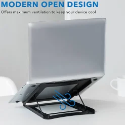 Mount-It! Portable Folding Stand for Laptops Up To 15