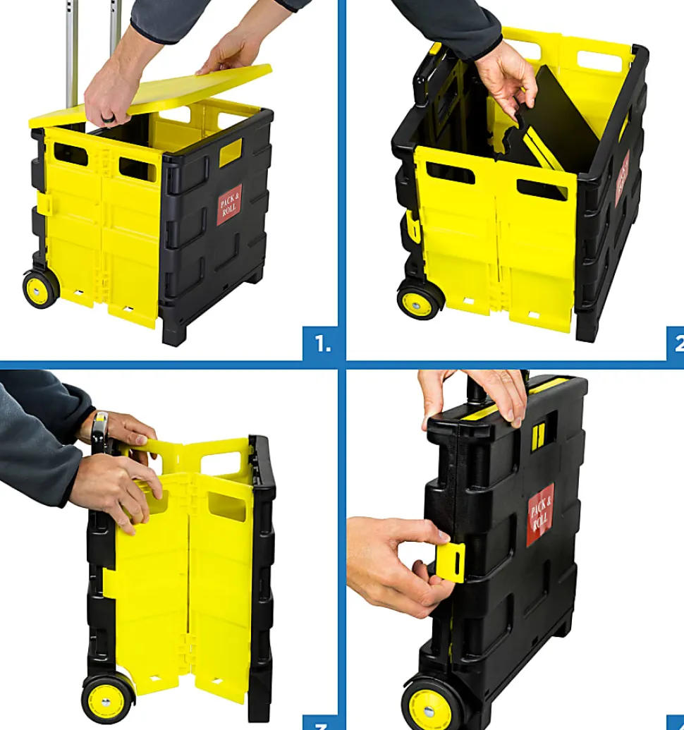 Mount-It! Rolling Utility Cart, 55 Lb Capacity