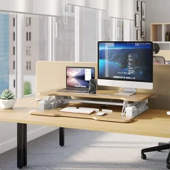 Mount-It! Standing Desk Converter With Adjustable Height And 38