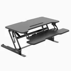 Mount-It! Standing Desk Converter With Adjustable Height And 38