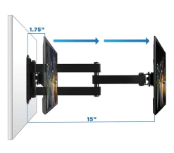 Mount-It! Swivel TV Wall Mount for 13