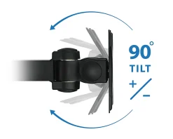 Mount-It! Triple Monitor Stand For 13"-24" Inch Computer Screens, MI-789