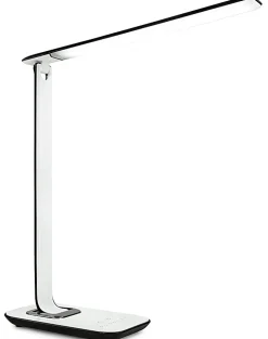 Mount-It! Turcom Relaxalight LED Desk Lamp, 28-1/2”H, White