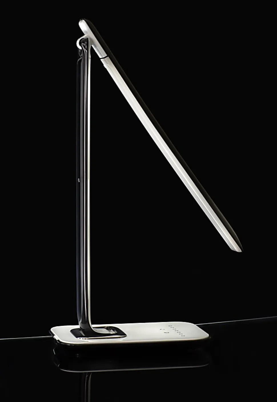 Mount-It! Turcom Relaxalight LED Desk Lamp, 28-1/2”H, White