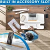 Mount-It! 38"W Standing Desk Converter With Adjustable Height, White