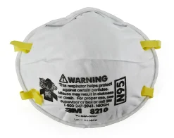 3M™ 8210 Particulate Respirator Masks, N95, White, Pack of 20 Respirators