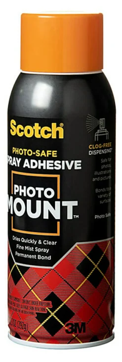 3M™ Photo Mount Adhesive Spray, 10.25 Oz.