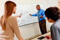 3M™ Porcelain Magnetic Dry-Erase Whiteboard, 96