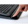 3M Precise™ Adjustable Platform For Keyboard And Mouse With Gel Wrist Rest, Black/Metallic Gray