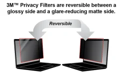 3M Privacy Filter for Laptops with 3M™ COMPLY™ Magnetic Flip Attach, 15.6