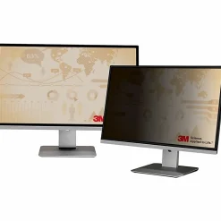 3M Privacy Filter for Monitors, 25" Full Screen, 16:9 Aspect Ratio, Reduces Blue Light, Anti-Glare