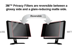 3M Privacy Filter for Monitors, 43" Full Screen, 16:9 Aspect Ratio, Reduces Blue Light, Anti-Glare