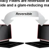 3M™ Privacy Filter Screen for Laptops, 13.3" Widescreen (16:10), PF133W1B