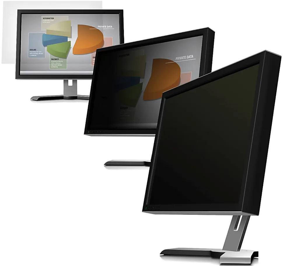 3M™ Privacy Filter Screen for 38" Widescreen Monitors, 21:9 Aspect Ratio, Reduces Blue Light, Anti-Glare