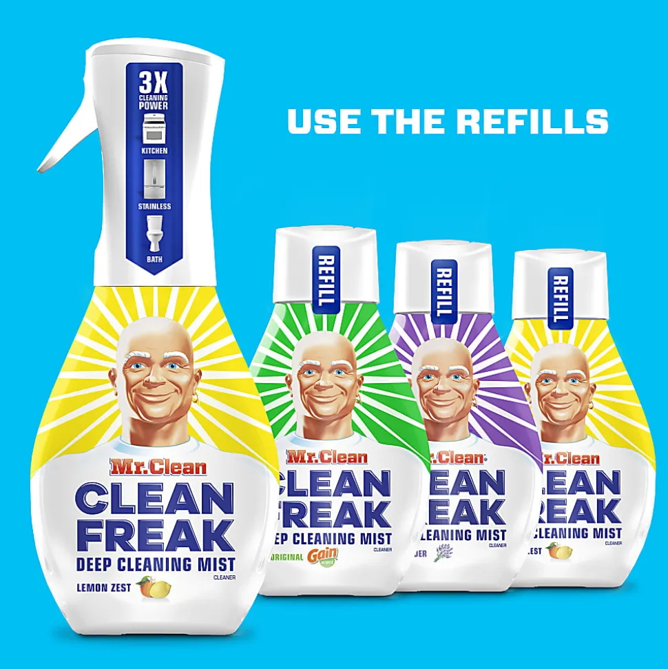 Mr. Clean® Clean Freak Starter Kit, Gain® Original Scent, 16 Oz Bottle
