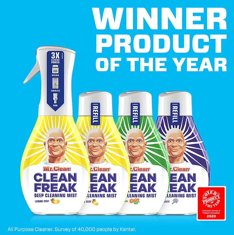 Mr. Clean® Clean Freak Starter Kit, Lemon Zest Scent, 16 Oz Bottle