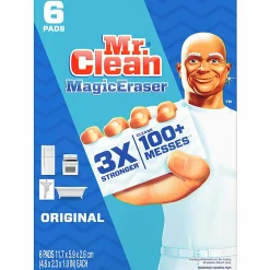 Mr. Clean® Magic Eraser Original Scrubbers, 6 Per Box, Case Of 6 Boxes
