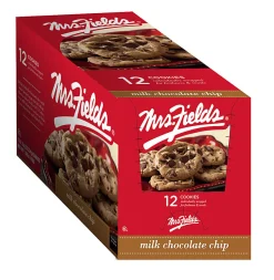 Mrs. Fields® Gourmet Chocolate Chip Cookies, 2.1 Oz, Box Of 12