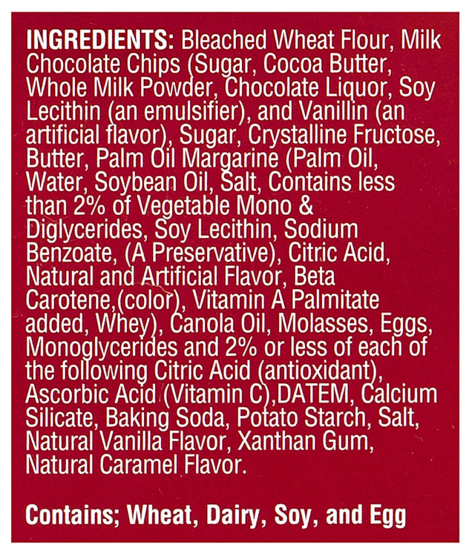 Mrs. Fields Milk Chocolate Chip Cookies, 1 Oz, Pack Of 30 Cookies