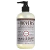 Mrs. Meyer's Clean Day Liquid Hand Soap, Lavender Scent, 12.5 Oz, Carton of 6 Bottles