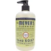 Mrs. Meyer's Clean Day Liquid Hand Soap, Lemon Scent, 12.5 Oz, Carton Of 6 Bottles