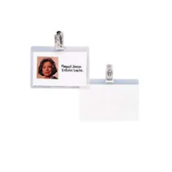 3M™ Scotch™ Self-Laminating Pouches, For Clip Style ID Badges, 4 1/16