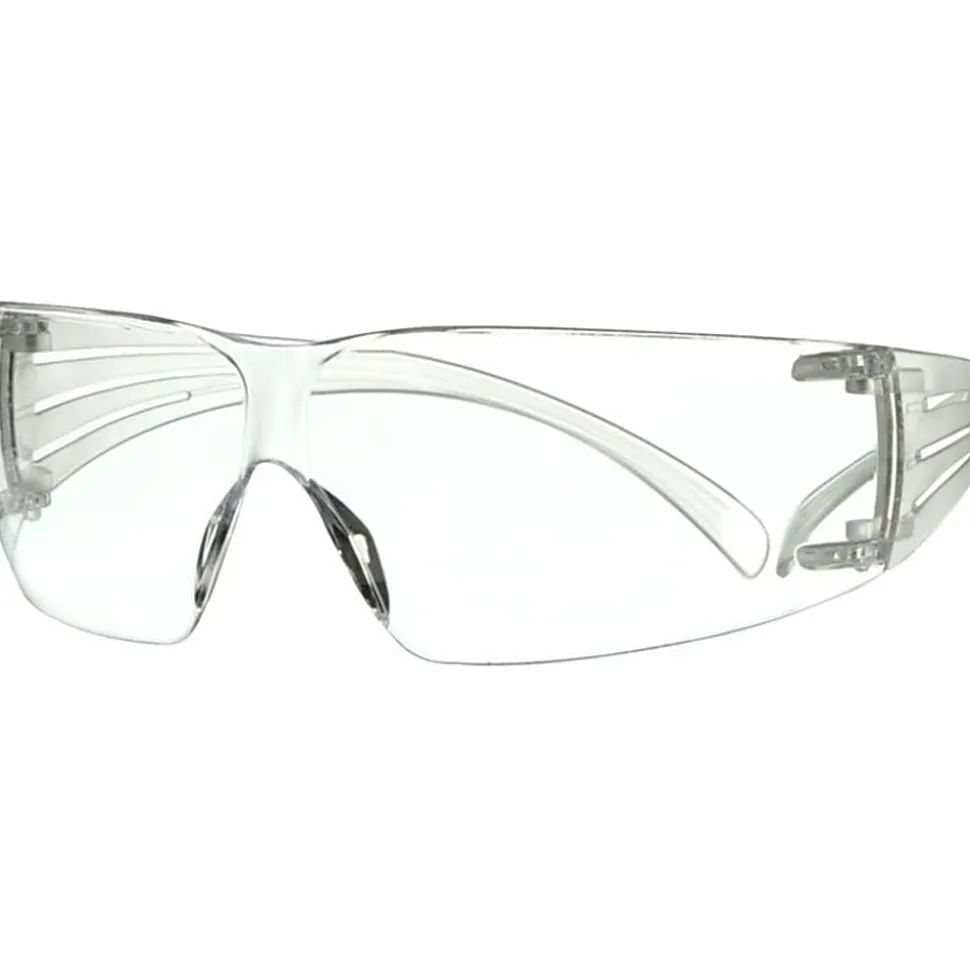 3M SecureFit 200 Eyewear Anti-Fog, 1 Pack of Safety Glasses, Clear, Clear Lens