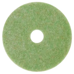 3M™ 5000 TopLine Autoscrubber Floor Pads, 19", Green, Pack Of 5 Pads