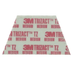 3M Trizact Diamond TZ Abrasive Pads, Red, Pack Of 4 Abrasives