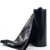 MultiPlast Systems Low Density Can Liners, 2 mil, 60 Gallon, 58 x 38 , 20% Recycled, Black, 10 Bags Per Pack, Case Of 10 Packs