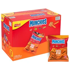 Munchies Cheese Fix Snack Mix Bags, 1.75 Oz, Pack Of 32 Bags