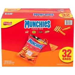 Munchies Cheese Fix Snack Mix Bags, 1.75 Oz, Pack Of 32 Bags