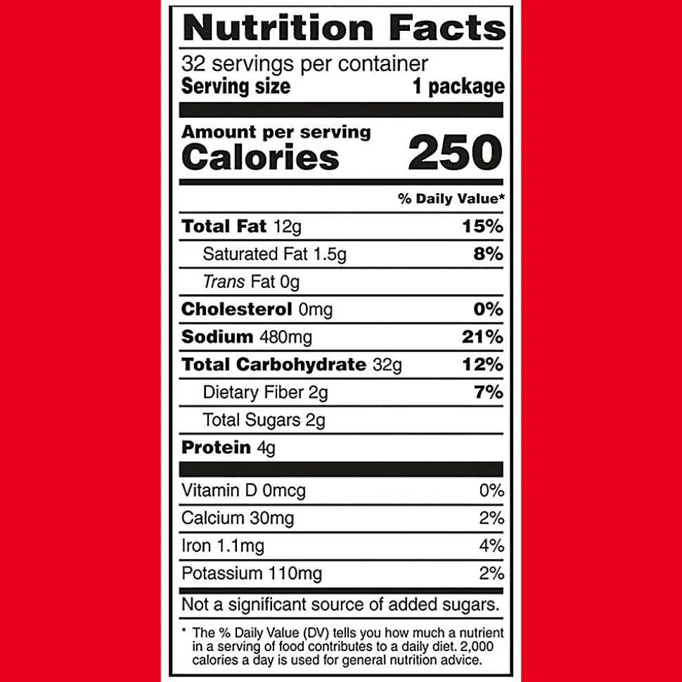 Munchies Cheese Fix Snack Mix Bags, 1.75 Oz, Pack Of 32 Bags