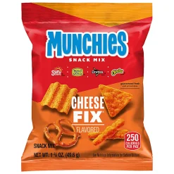 Munchies Cheese Fix Snack Mix Bags, 1.75 Oz, Pack Of 32 Bags