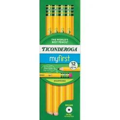 My First Ticonderoga Pencil, Sharpened, Box Of 12