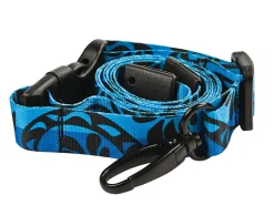 MyID Breakaway Lanyard, 23", Black/Blue