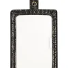 MyID CrocBlack Cardholder, 4" x 2 1/2", Black