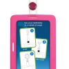 MyID Rubberized Cardholder, 4" x 2 7/8", Pink
