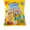 Nabisco® Wheat Thins Toasted Chips, Veggie Flavor, 1.7 Oz, Box Of 60
