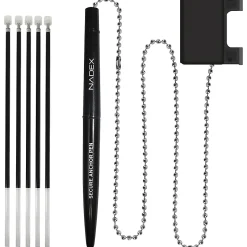 Nadex Coins Ball and Chain Security Pen Set (1 Pen) - Rubber - Black