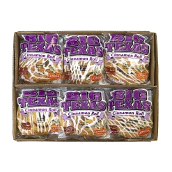 National Brand Cloverhill Big Texas Cinnamon Roll, 4 Oz, Pack Of 12