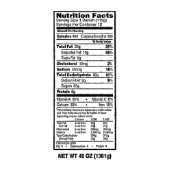National Brand Cloverhill Big Texas Cinnamon Roll, 4 Oz, Pack Of 12