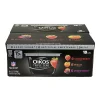 National Brand Dannon Oikos Triple Zero Blended Greek Nonfat Yogurt Variety Pack, 5.3 Oz, Pack Of 18 Tubs