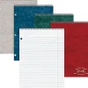 National® Brand Porta-Desk Notebook, 8 1/2" x 11 1/2", 1 Subject, College Ruled, 80 Sheets