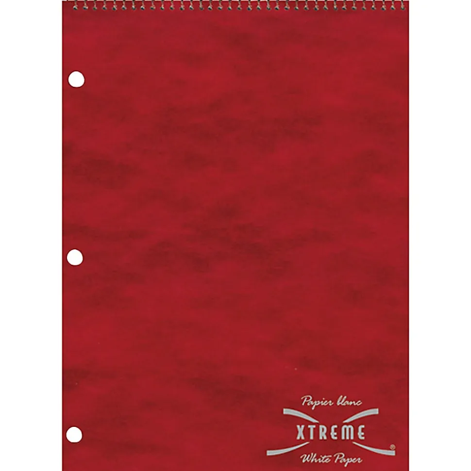 National® Brand Porta-Desk Notebook, 8 1/2" x 11 1/2", 1 Subject, College Ruled, 80 Sheets